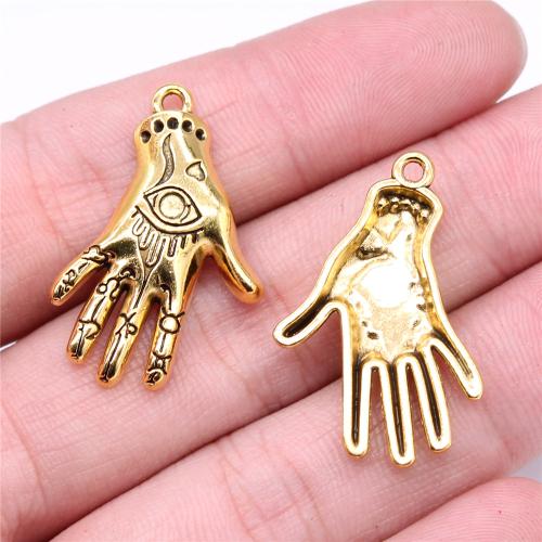 Tibetan Style Hand Pendants, plated, DIY, more colors for choice, Sold By PC