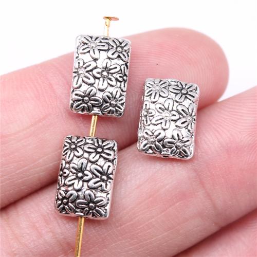 Tibetan Style Jewelry Beads, antique silver color plated, DIY, 12x9mm, Sold By PC