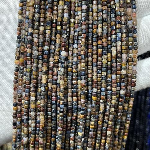 Perles bijoux en pierres gemmes, Pietersite Pietersite, DIY, couleurs mélangées, aboutuff1a2.5mm, Vendu par Environ 38 cm brin