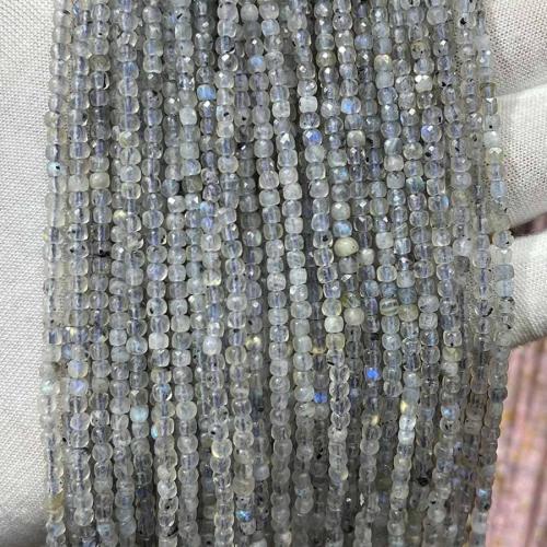 Perles en labradorite, DIY, couleurs mélangées, aboutuff1a2.5mm, Vendu par Environ 38 cm brin