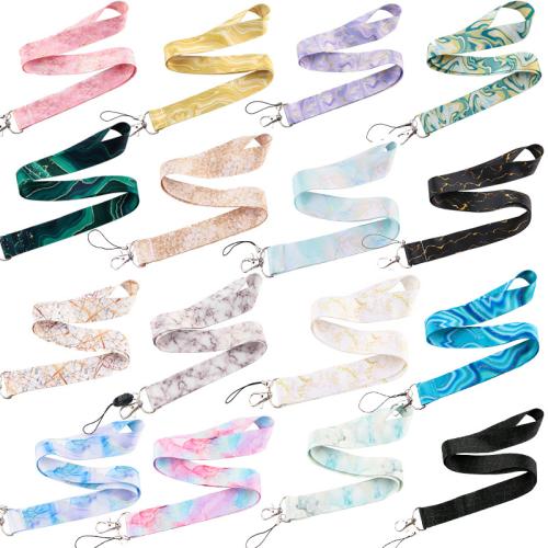 Mobile Phone Lanyard, Polyester, with Wax Cord & Tibetan Style, multifunctional & different designs for choice, more colors for choice, Sold By PC
