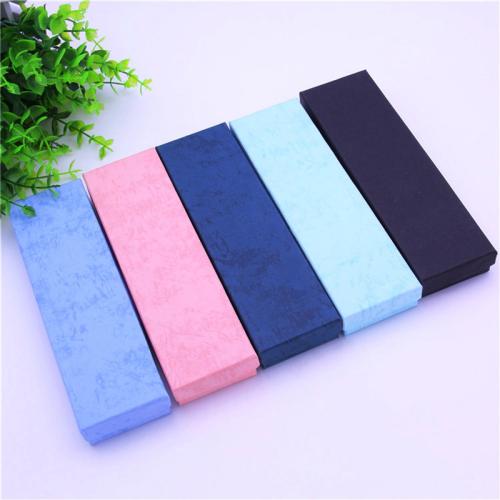 Jewelry Gift Box, Paper, with Sponge, dustproof & multifunctional, more colors for choice, Sold By PC