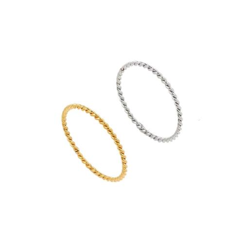 Titan Edelstahl Ringe, Titanstahl, plattiert, verschiedene Größen vorhanden & für Frau, keine, 5PCs/Menge, verkauft von Menge