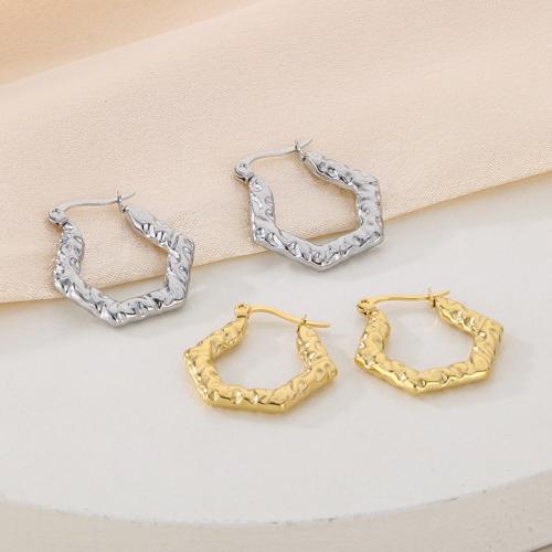 Stainless Steel Lever Back Earring 304 Stainless Steel Vacuum Ion Plating for woman Sold By Pair