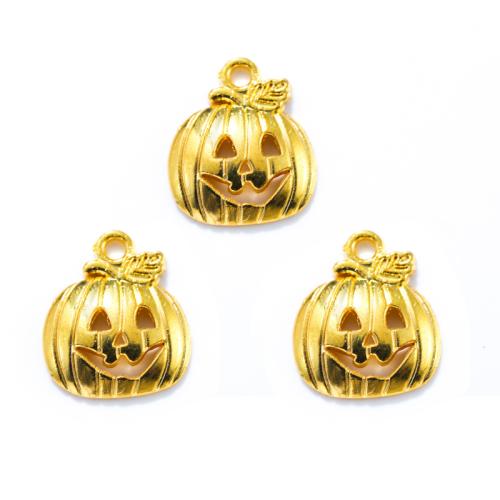 Tibetan Style Pendants, Pumpkin, plated, DIY, more colors for choice, nickel, lead & cadmium free, 17x18mm, Approx 100PCs/Bag, Sold By Bag