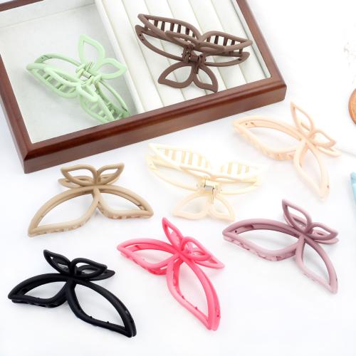 Hair Claw Clips, Plastic, fashion jewelry, more colors for choice, 106x47x40mm, Sold By PC