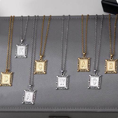 Stainless Steel Jewelry Necklace, 304 Stainless Steel, with 5cm extender chain, plated, fashion jewelry & Unisex & different designs for choice, more colors for choice, Length:50 cm, Sold By PC