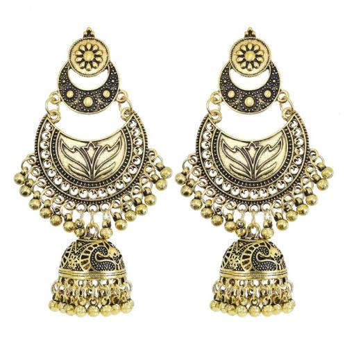 Tibetan Style Drop Earrings, plated, folk style & for woman, more colors for choice, Sold By Pair