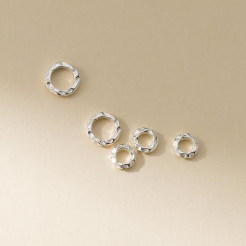 Spacer Perlen Schmuck, 925er Sterling Silber, DIY & verschiedene Größen vorhanden, verkauft von PC