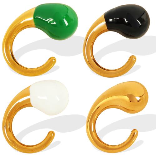 Edelstahl Ringe, 304 Edelstahl, Modeschmuck & für Frau, keine, Größe:7, verkauft von PC