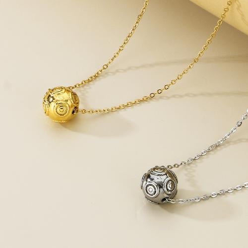 Stainless Steel Jewelry Necklace, 304 Stainless Steel, Vacuum Ion Plating, for woman, more colors for choice, Sold By PC