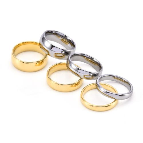 Wolfram Stahl Ring für Männer, rund, plattiert, unisex & für paar, keine, verkauft von PC
