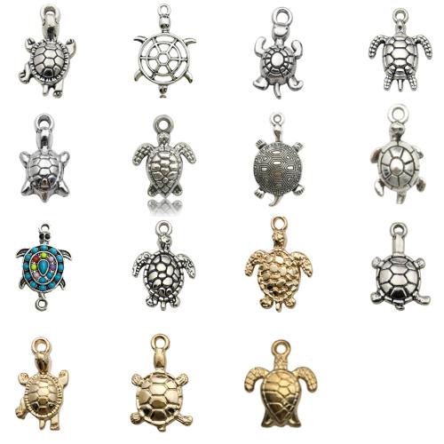 Tibetan Style Enamel Pendants, Turtle, DIY & different styles for choice, Sold By PC
