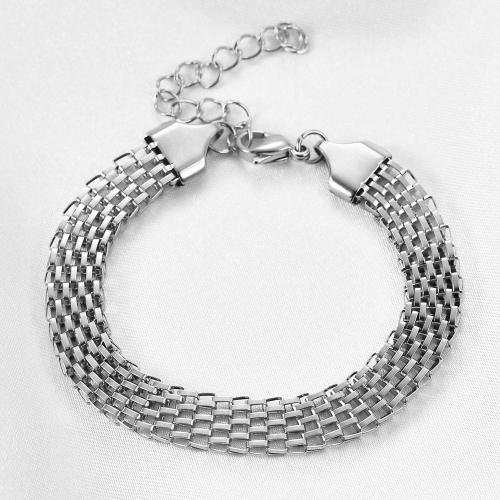 Titanium Steel Bracelet & Bangle, plated, for woman, more colors for choice, Sold By PC