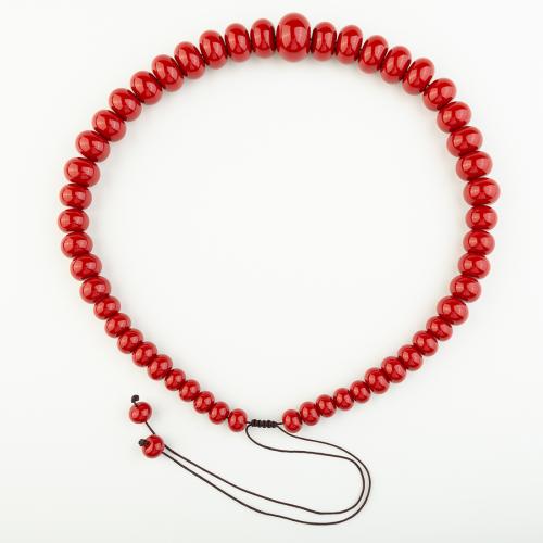Synthetische Koralle Armband, Folk-Stil & unisex, rot, Länge:ca. 27 cm, verkauft von PC