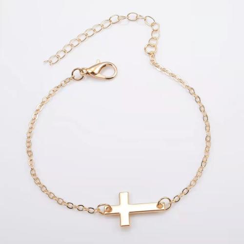 Bracelet en alliage de zinc, avec 5cm chaînes de rallonge, bijoux de mode & pour femme, plus de couleurs à choisir, Longueur:Environ 16 cm, Vendu par PC