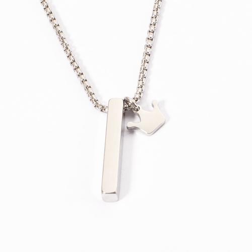 Stainless Steel Jewelry Necklace, 304 Stainless Steel, fashion jewelry & for woman, original color, Length:Approx 45 cm, Sold By PC