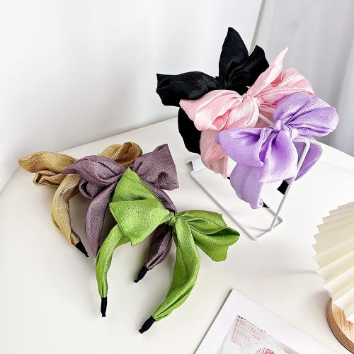 Hair Bands, Cloth, with Plastic, fashion jewelry, more colors for choice, Sold By PC
