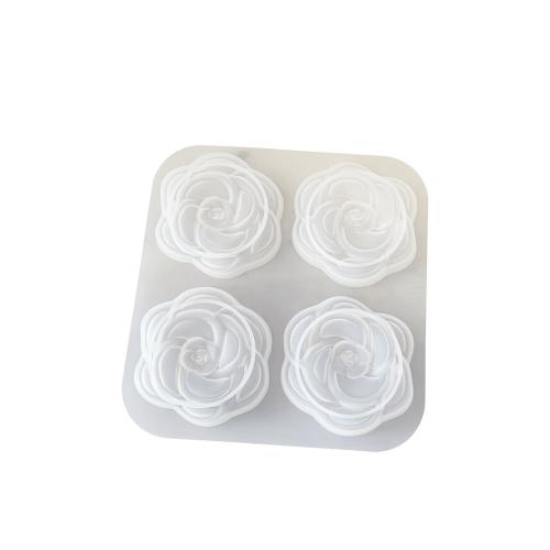 DIY Epoxy Mold Set, Silicone, white, 150mm, Sold By PC