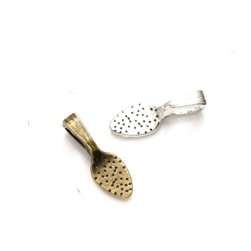 Tibetan Style Tool Pendants, Shovel, plated, DIY, more colors for choice, nickel, lead & cadmium free, 15x5mm, Approx 100PCs/Bag, Sold By Bag