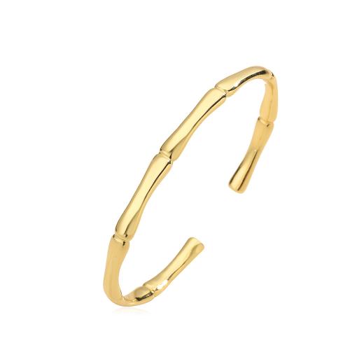 Brass Bracelet & Bangle, gold color plated, fashion jewelry, golden, nickel, lead & cadmium free, Sold By PC