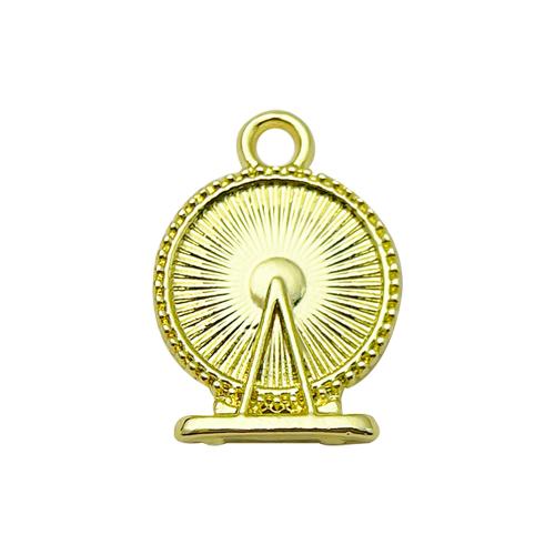 Tibetan Style Pendants, plated, DIY & different styles for choice, golden, Sold By PC