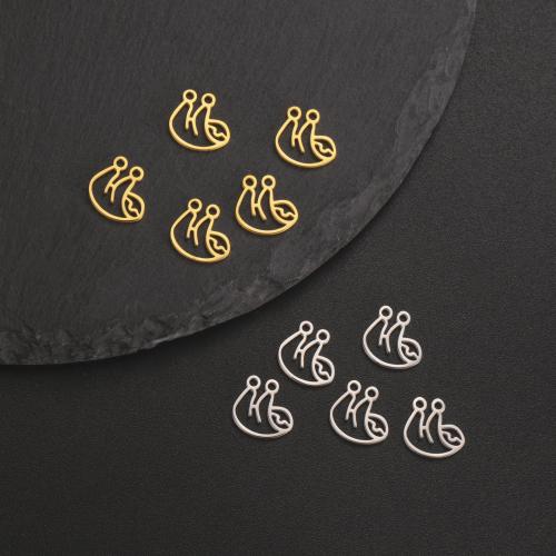 Bijoux pendentifs en acier inoxydable , Acier inoxydable 304, DIY & creux, plus de couleurs à choisir, 10x10mm, Vendu par PC