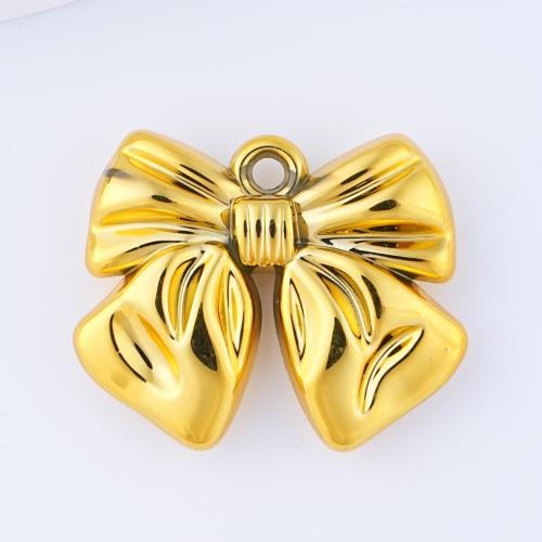 Acrylic Pendants, Bowknot, plated, DIY, more colors for choice, 24x29x7mm, Hole:Approx 3mm, Approx 100PCs/Bag, Sold By Bag