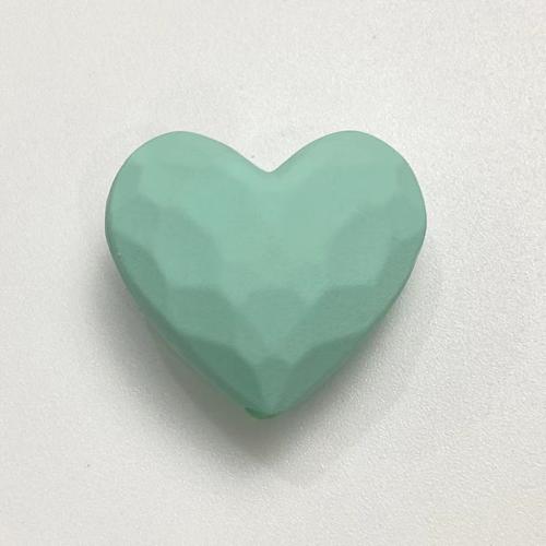 Acrylic Jewelry Beads, Heart, DIY, more colors for choice, 17x19mm, Hole:Approx 2.8mm, Approx 100PCs/Bag, Sold By Bag