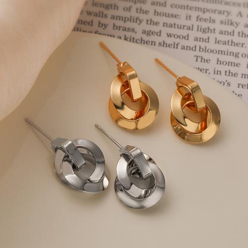 Brass Drop Earring, plated, fashion jewelry, more colors for choice, nickel, lead & cadmium free, Sold By Pair