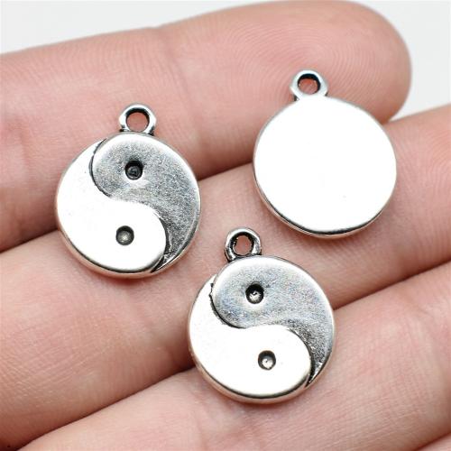 Tibetan Style Pendants, plated, DIY, more colors for choice, 18x15mm, Sold By PC