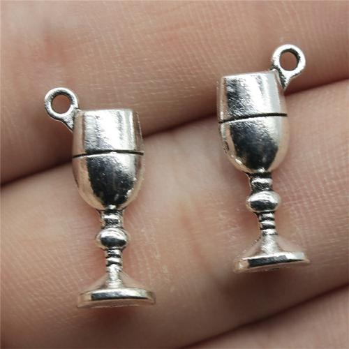 Tibetan Style Pendants, plated, DIY, more colors for choice, 20x7x5mm, Sold By PC