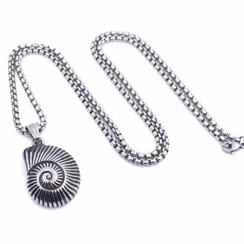 Stainless Steel Jewelry Necklace, 304 Stainless Steel, different length for choice & Unisex & different styles for choice, 36x24mm, Sold By PC