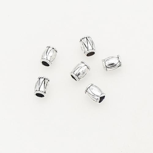 Tibetan Style Spacer Beads, plated, DIY, more colors for choice, nickel, lead & cadmium free, 6x4.50mm, Hole:Approx 2.5mm, Approx 200PCs/Bag, Sold By Bag