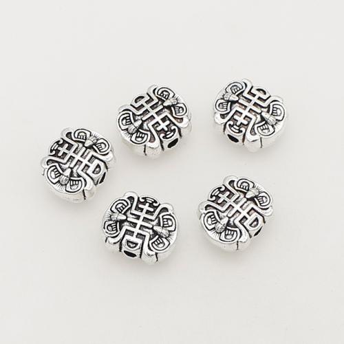 Tibetan Style Spacer Beads, plated, DIY, more colors for choice, nickel, lead & cadmium free, 11.50x9.50mm, Hole:Approx 2mm, Approx 200PCs/Bag, Sold By Bag