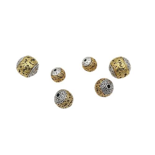 Tibetan Style Spacer Beads, plated, DIY & different size for choice, mixed colors, nickel, lead & cadmium free, Approx 200PCs/Bag, Sold By Bag