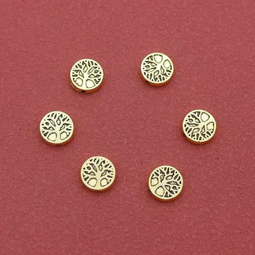 Tibetan Style Spacer Beads, Flat Round, plated, DIY, more colors for choice, nickel, lead & cadmium free, 9.50x3mm, Hole:Approx 1mm, Approx 200PCs/Bag, Sold By Bag
