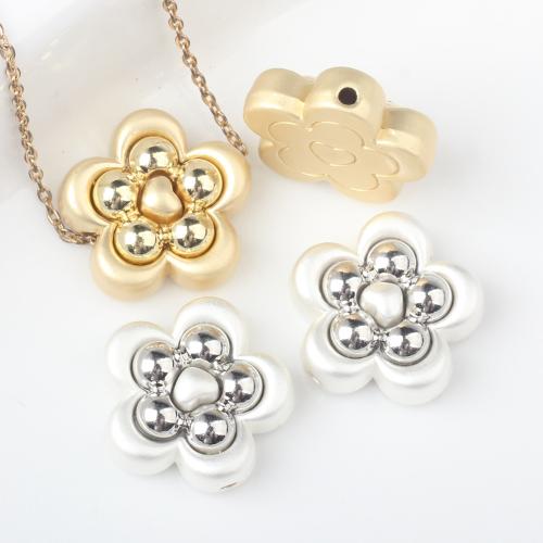 Zinc Alloy Flower Beads plated DIY nickel lead & cadmium free Sold By Bag