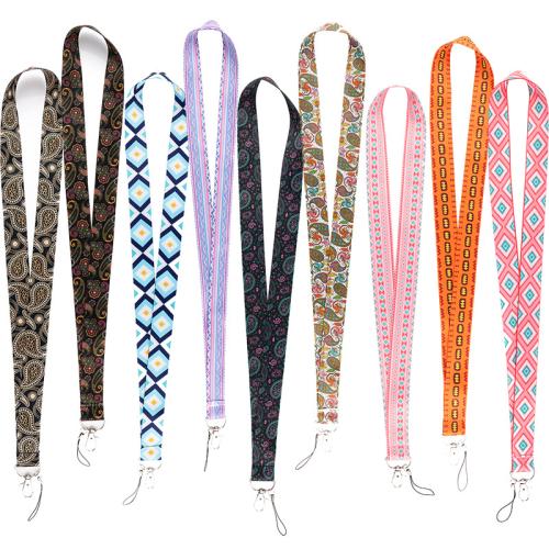 Cell Phone Lanyard, Polyester, med Zinc Alloy, multifunktionelle & Unisex & forskellige design til valg, Solgt af PC