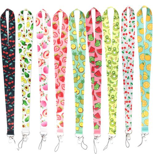 Mobile Phone Lanyard Polyester with Zinc Alloy multifunctional & Unisex Sold By PC