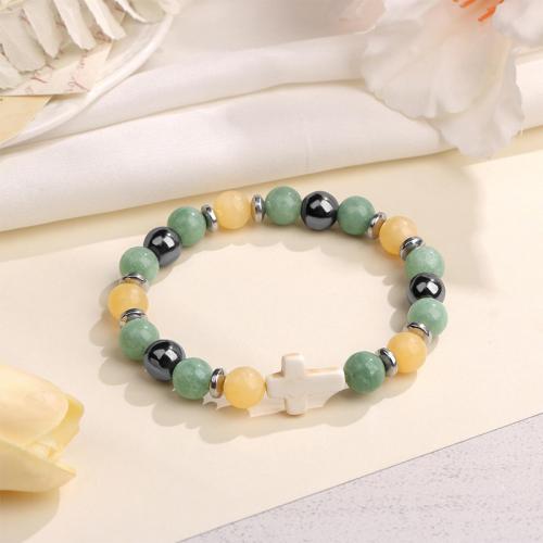Gemstone Bracelets Natural Stone & Unisex Length Approx 18 cm Sold By PC