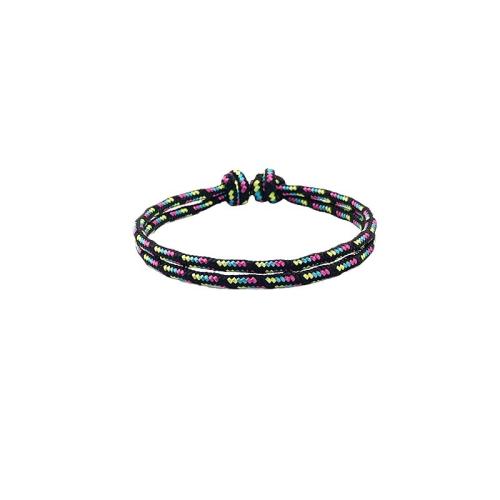Bijoux bracelets de mode, corde en nylon, fait à la main, unisexe, plus de couleurs à choisir, Longueur:Environ 16 cm, Vendu par PC