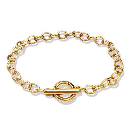 Zinc Alloy Bracelet plated for woman Length Approx 19 cm Sold By PC