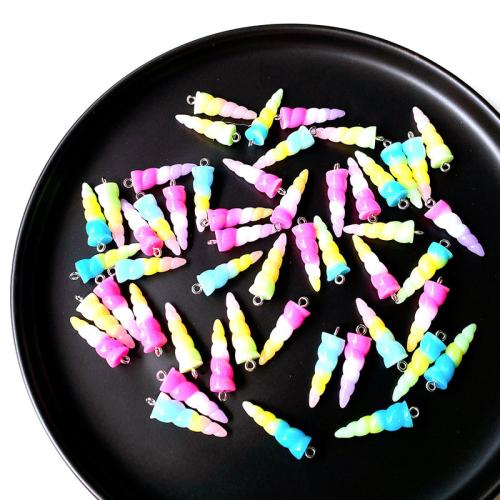Resin Pendant, DIY, more colors for choice, 10x25mm, 100PCs/Bag, Sold By Bag