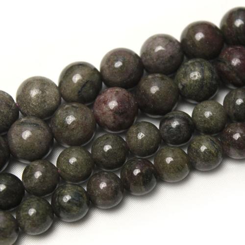 Prirodni kvarc nakit Beads, jagoda kvarc, Krug, uglađen, možete DIY & različite veličine za izbor, kava u boji, Razred AAA, Prodano By Strand