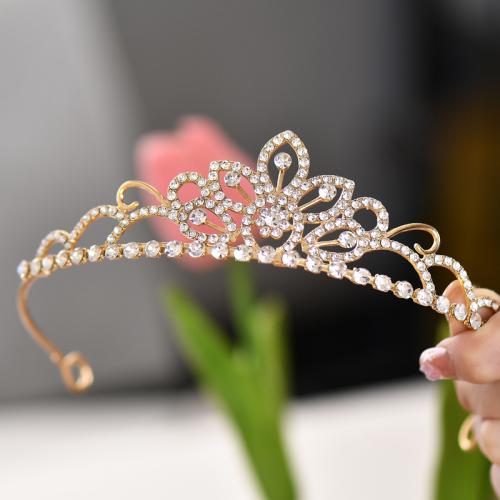 Children Hair Accessory, Tibetan Style, Girl & for children & with rhinestone, more colors for choice, 120x40mm, Sold By PC