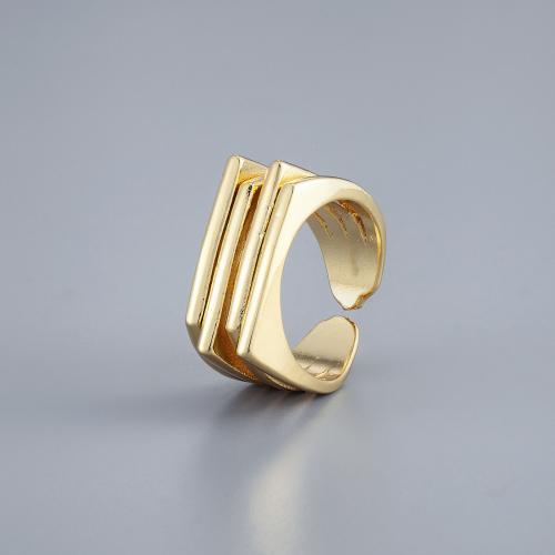 Anillo de dedo de latón, metal, Joyería & para mujer, más colores para la opción, 18.80x7.70mm, Vendido por UD