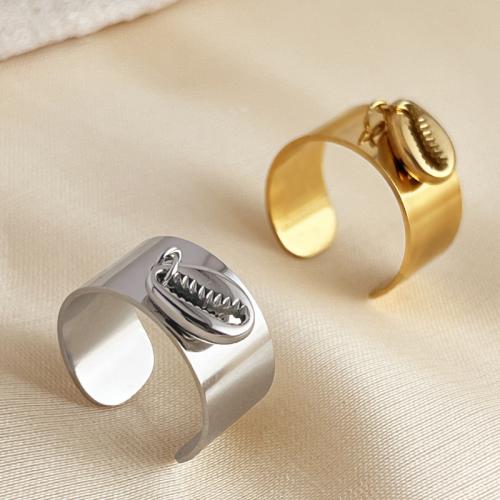 Stainless Steel Finger Ring, 304 Stainless Steel, with 201 Stainless Steel, fashion jewelry & for woman, more colors for choice, Sold By PC