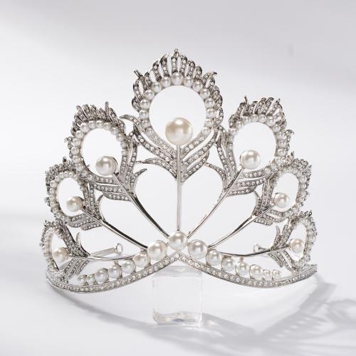 Diadema, lega in zinco, per la sposa & Micro spianare cubic zirconia, Venduto da PC