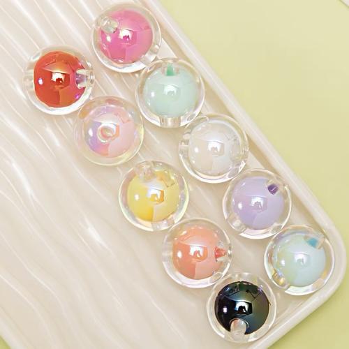 Perlen in Perlen Acrylperlen, Acryl, rund, DIY, keine, frei von Nickel, Blei & Kadmium, 16mm, 100PCs/Tasche, verkauft von Tasche